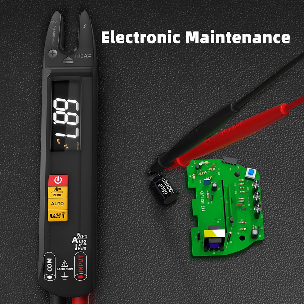 Thumbnail: BSIDE Open Jaw Digital Multimeter, Clamp Meter with Smart Mode & Rechargeable