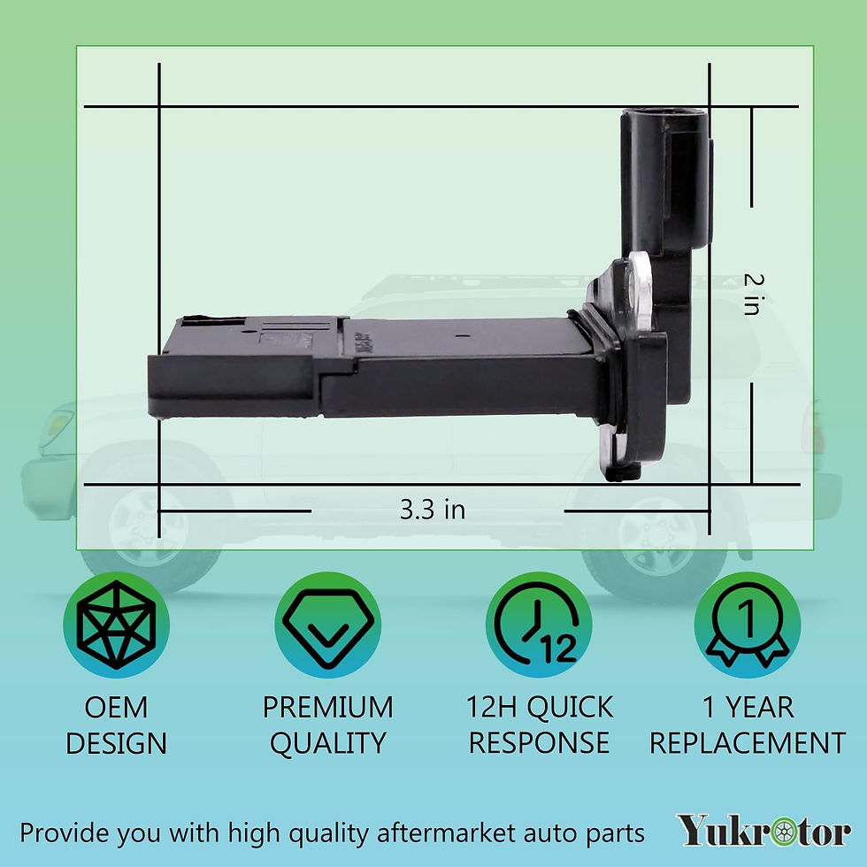 Thumbnail: Mass Air Flow Sensor with Toyota MAF 22204-75030 Compatible Corolla Land