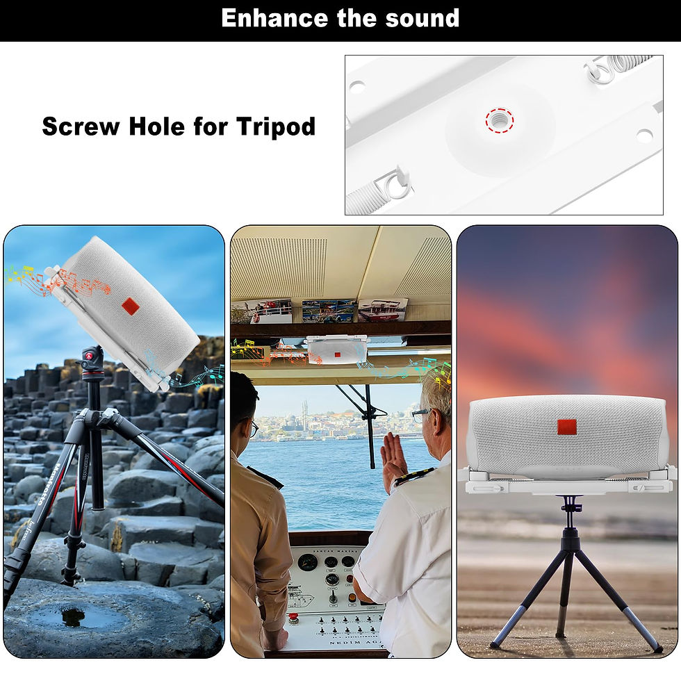 Thumbnail: TXEsign Speaker Mount, Wall/Ceiling Bracket for JBL Charge/Flip, White