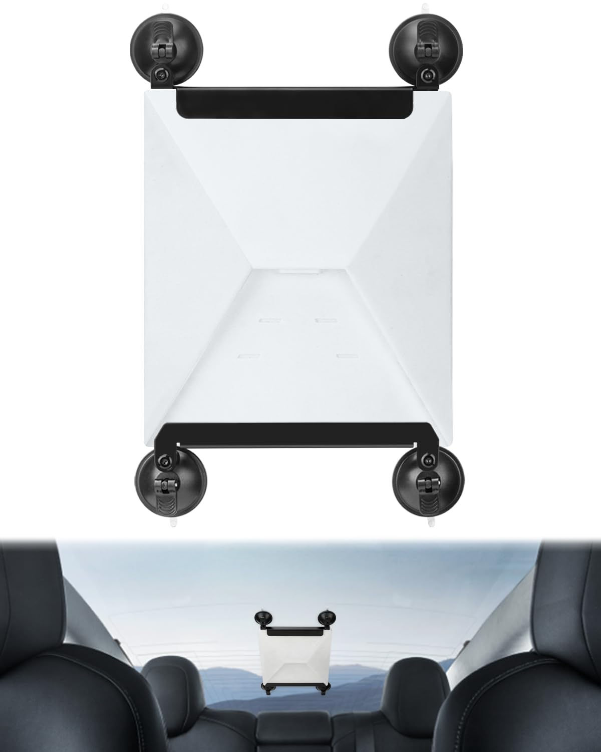 Starlink Mini Suction Cup Mount for Car Windows and Sunroofs - Stable Signal