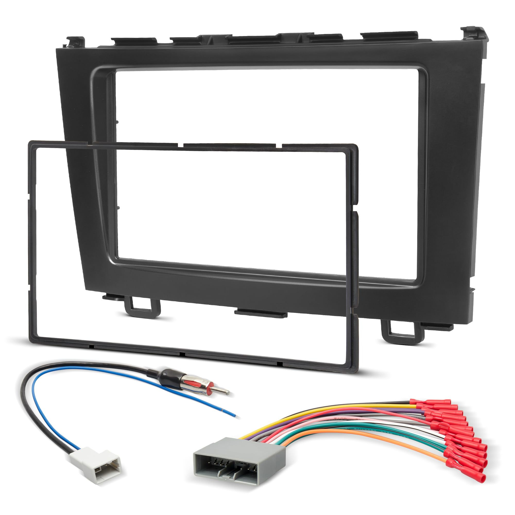 NuIth Double DIN Radio Dash Kit for Honda CRV 2007-2011, Stereo Install