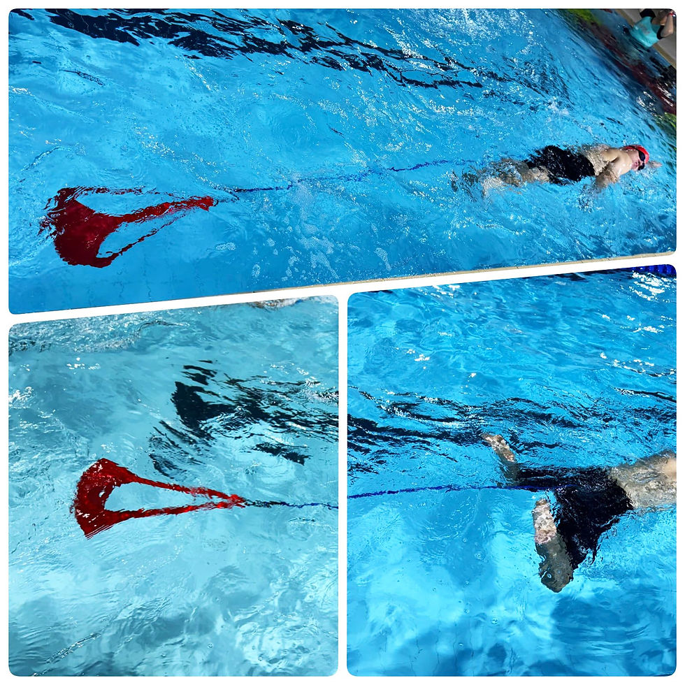 Thumbnail: Swimming Resistance - Aquatic Belt, Parachute, Training Set Swim Pool A