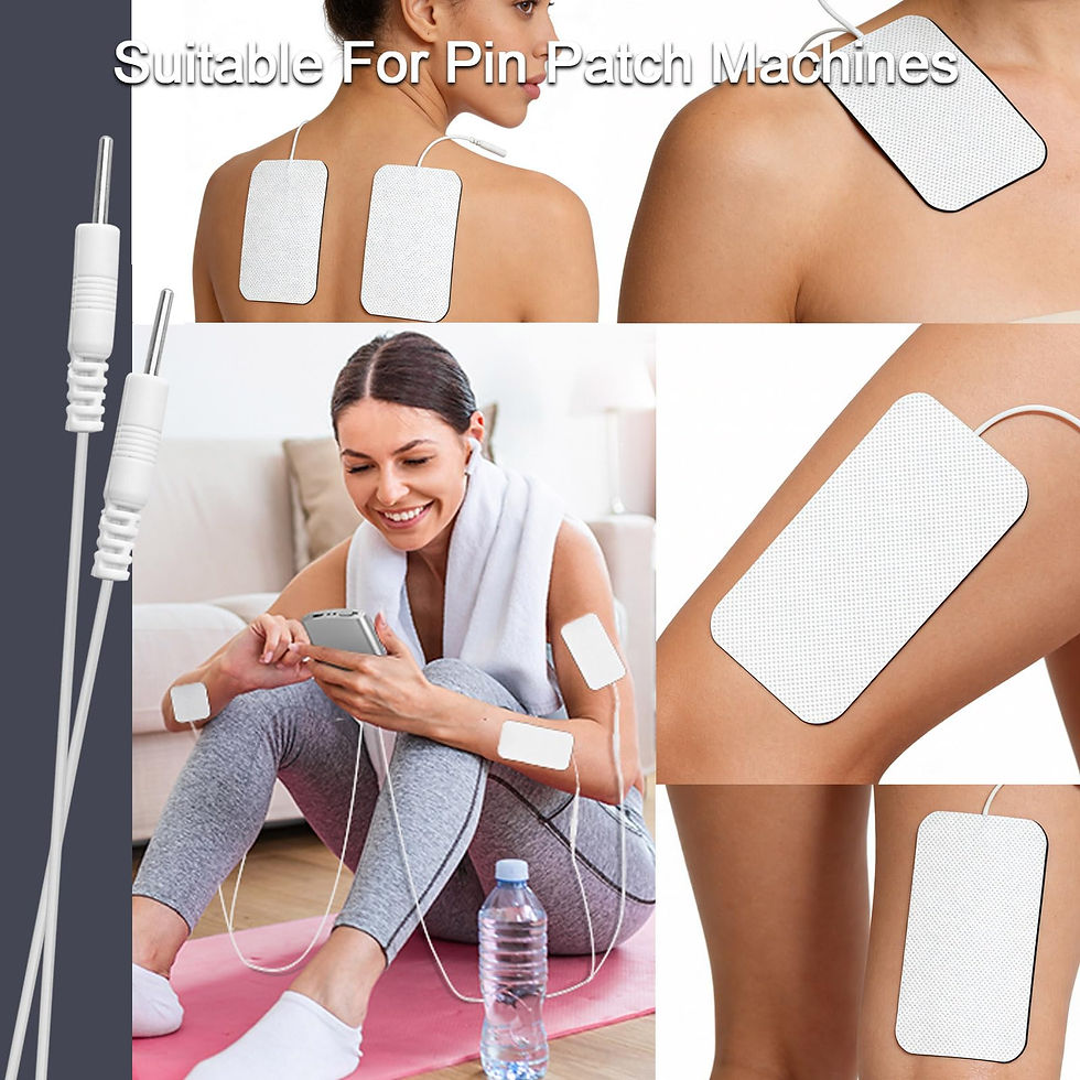 Thumbnail: TENS Unit Electrode Pads x with 20 Pcs, 2" Auvon, TENS Electrodes for Relief