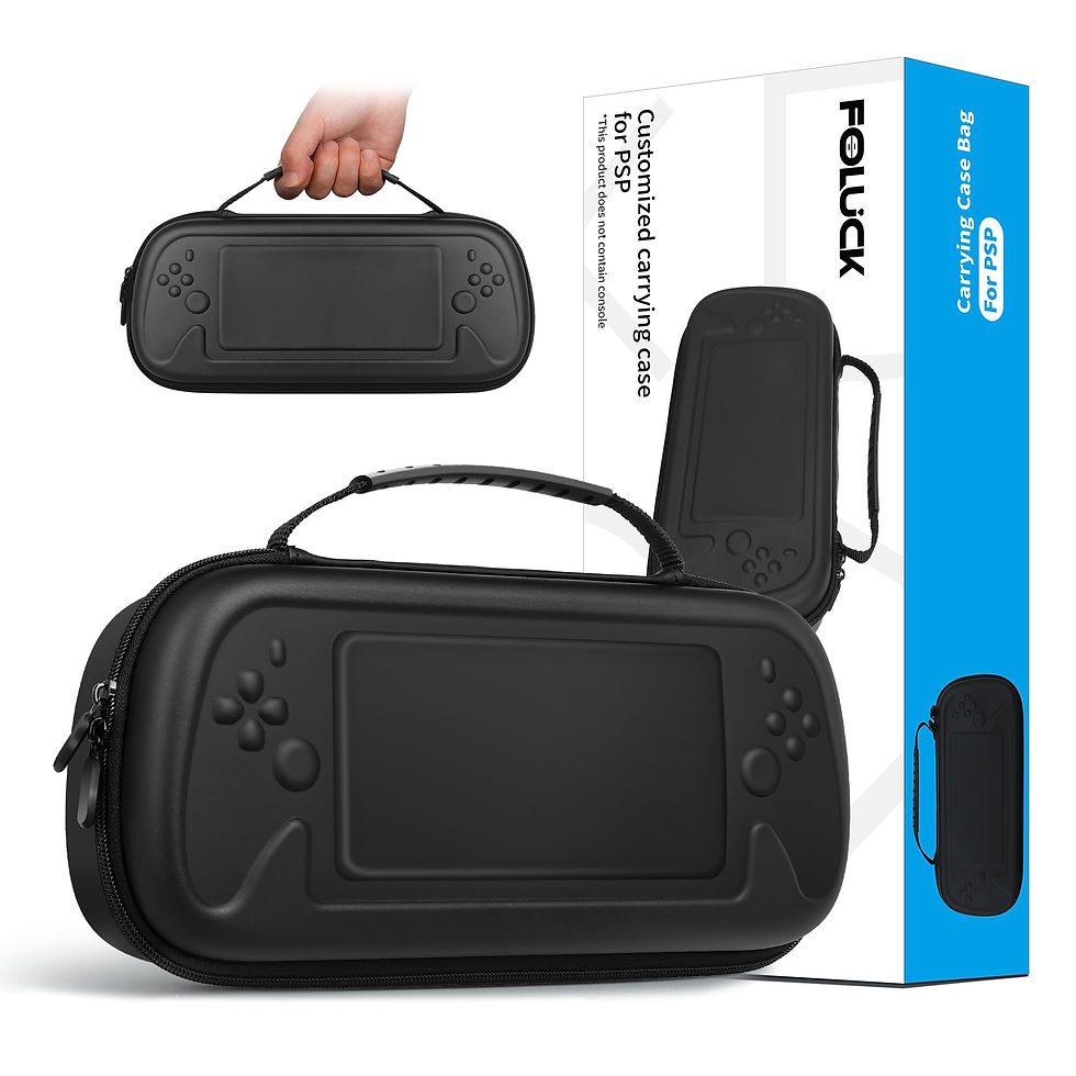 Thumbnail: Foluck Carrying Case for Playstation Portal, Travel Storage, Black