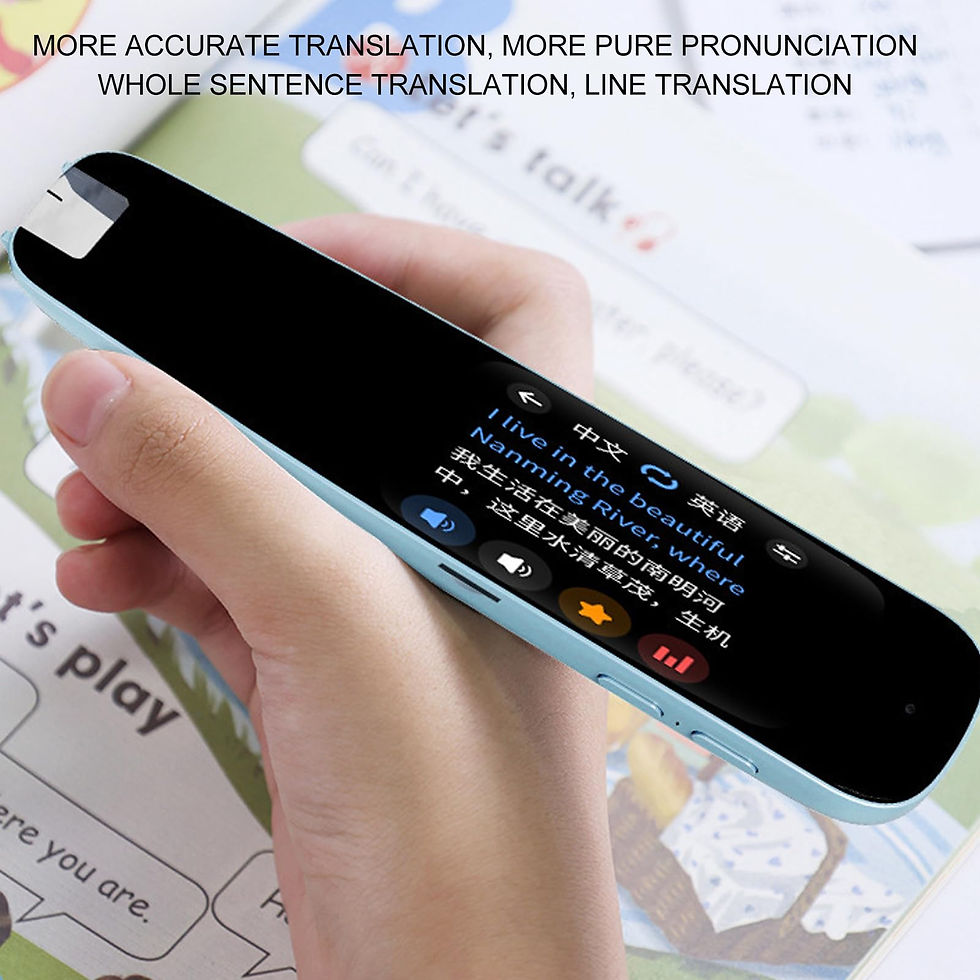Thumbnail: Smart Translator Pen, Portable Dictionary & Scanner for Kids & Adults