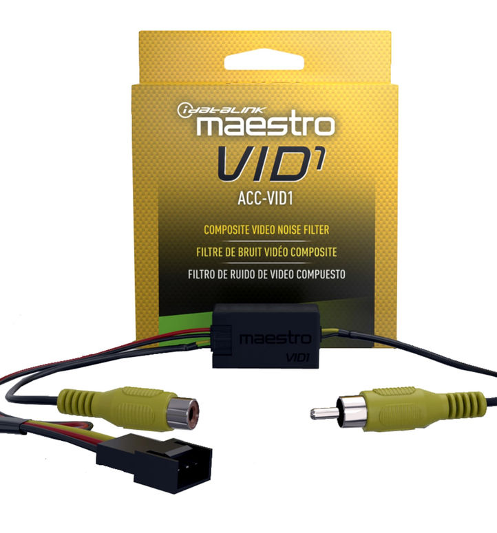 iDatalink Noise Filter and Converter or Maestro ACC-VID1 Camera Vehicle-Specific