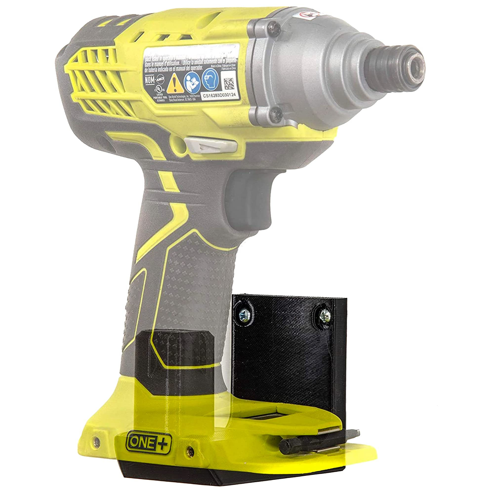Spartan Mounts Tool Mount for Ryobi Power Tools, Wall Storage Hook