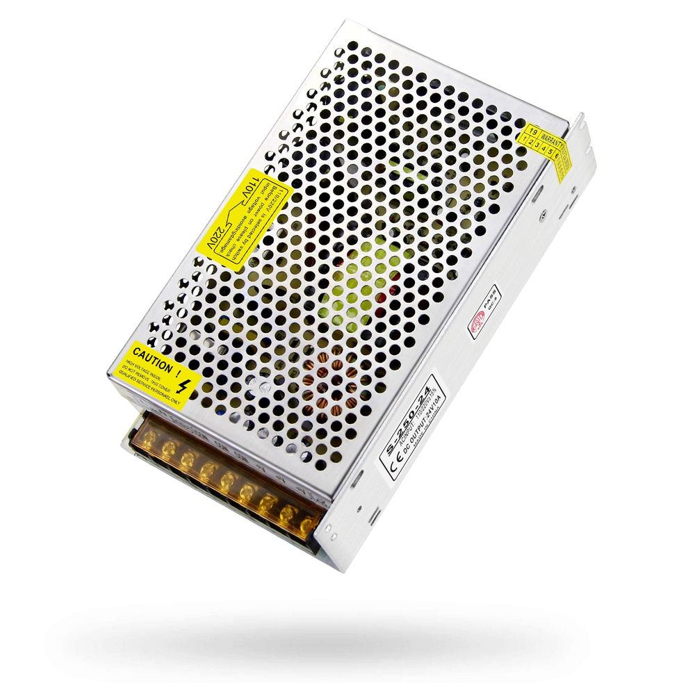 SHNITPWR 24V 10A Power Supply, 240W Adapter for LED Strips, Printers