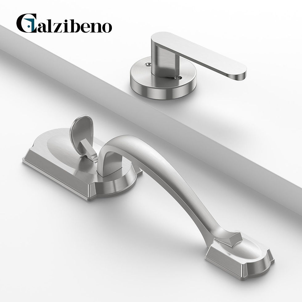 Thumbnail: Front Door Handle No Lock, Entry Door Handle Exterior with Interior Reversible