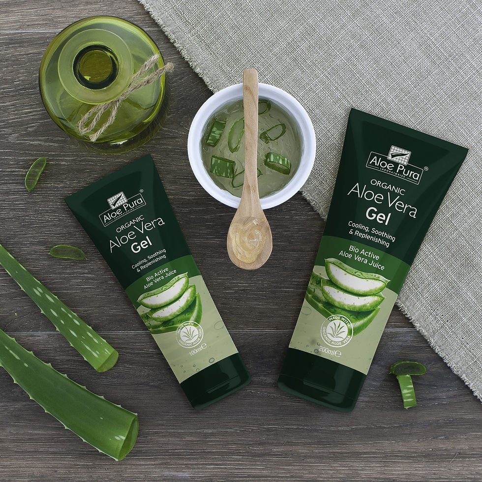 Thumbnail: Aloe Pura Organic Aloe Vera Gel, 100ml, Vegan & Cruelty-Free