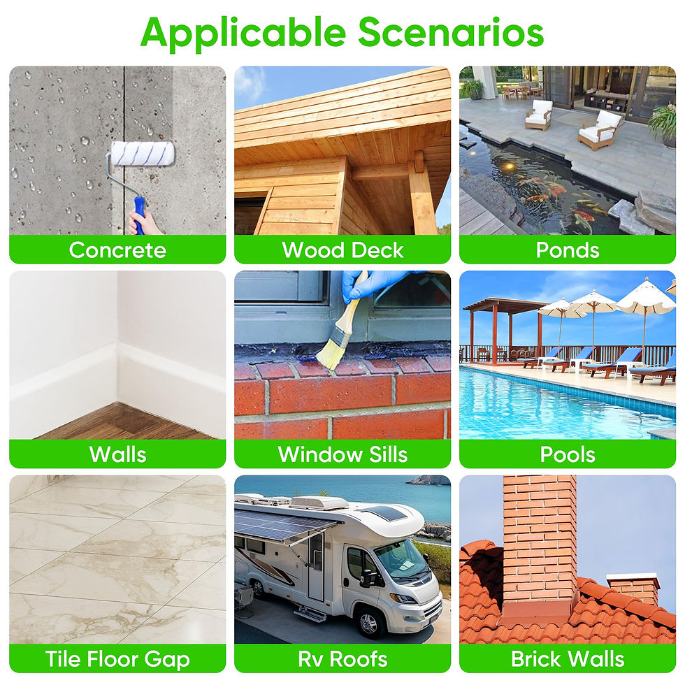 Thumbnail: Invisible Waterproof | Transparent Sealant for Shower, Concrete & Roof, Use
