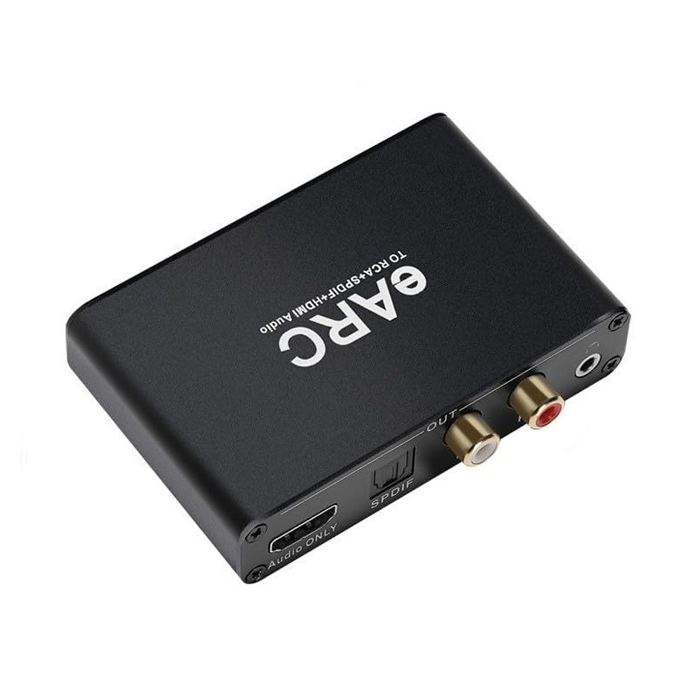 Thumbnail: HDMI eARC/ARC to RCA R/L, Optical, Audio HDMI, 3.5mm Converter, eARC/ARC