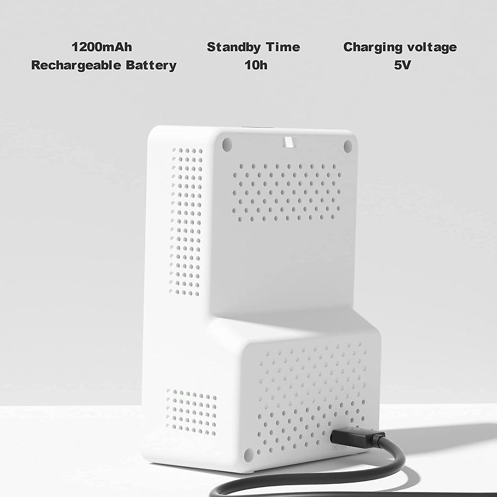 Thumbnail: 5-in-1 Professional Air Quality Portable | Indoor Monitor (White) White