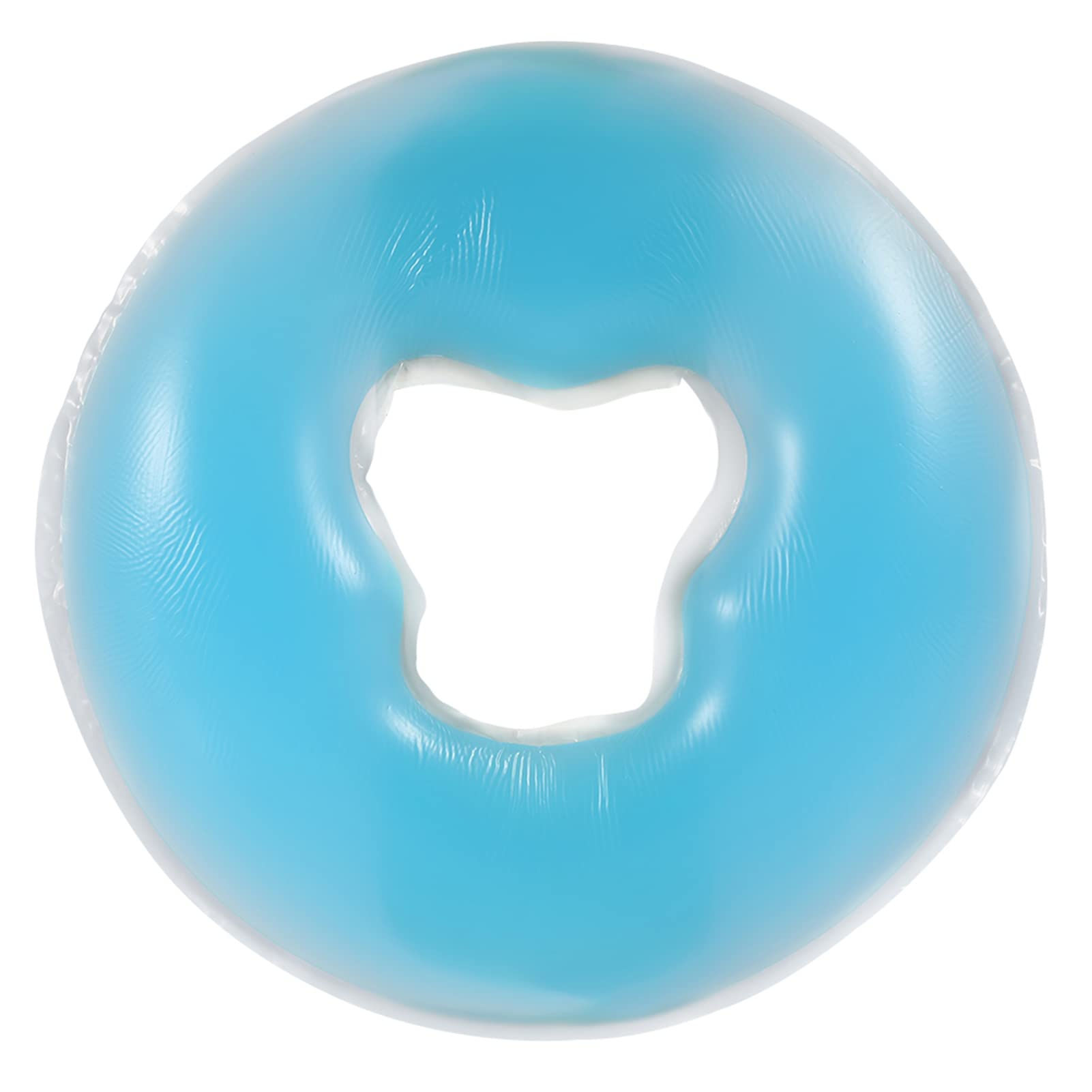 Ausla Face Pillow for Massage Bed, Soft Silicone Headrest, Blue Sky Color