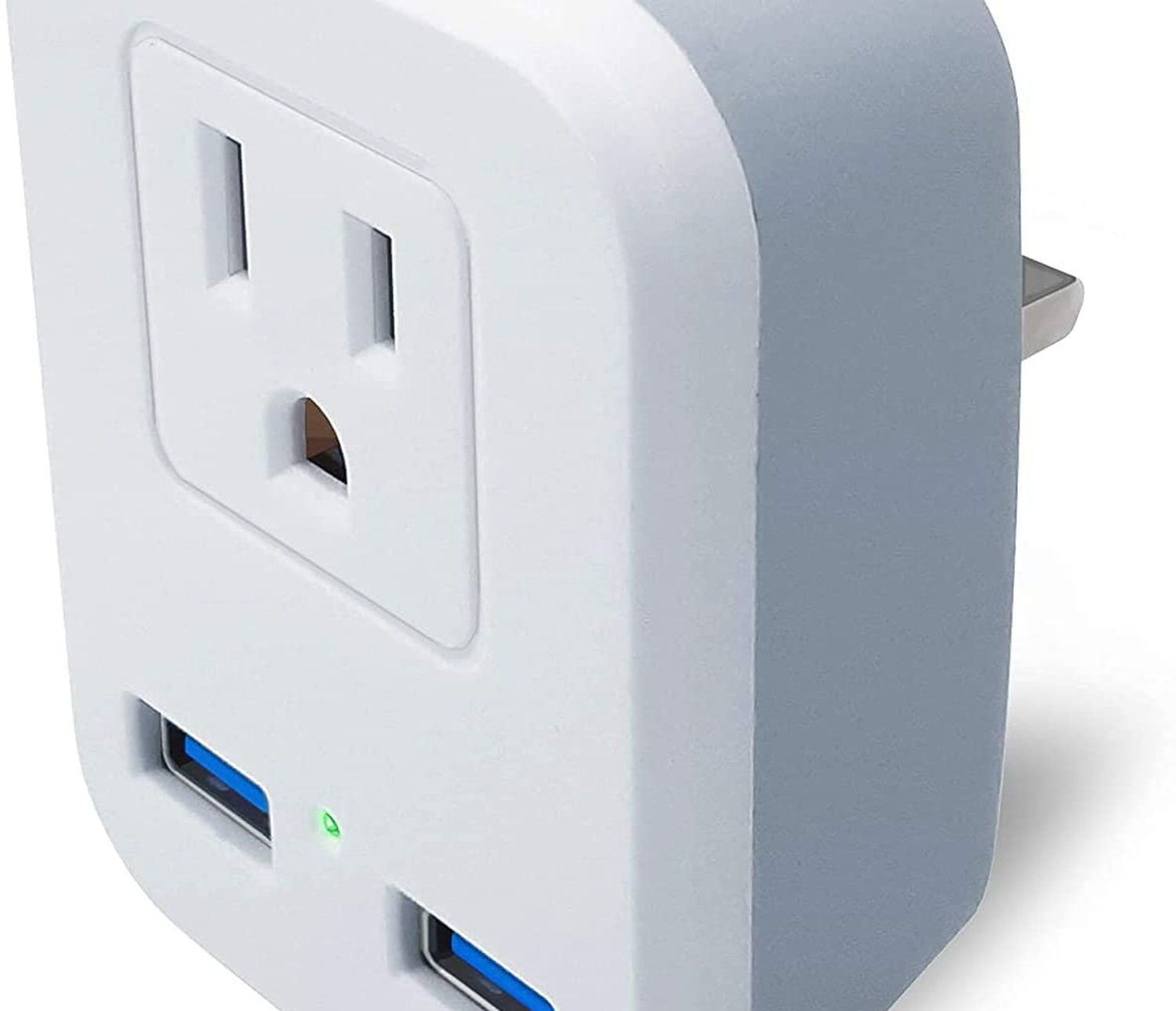 Type G UK Power Plug Adapter, US to UK Travel Adapter with 2 USB Ports