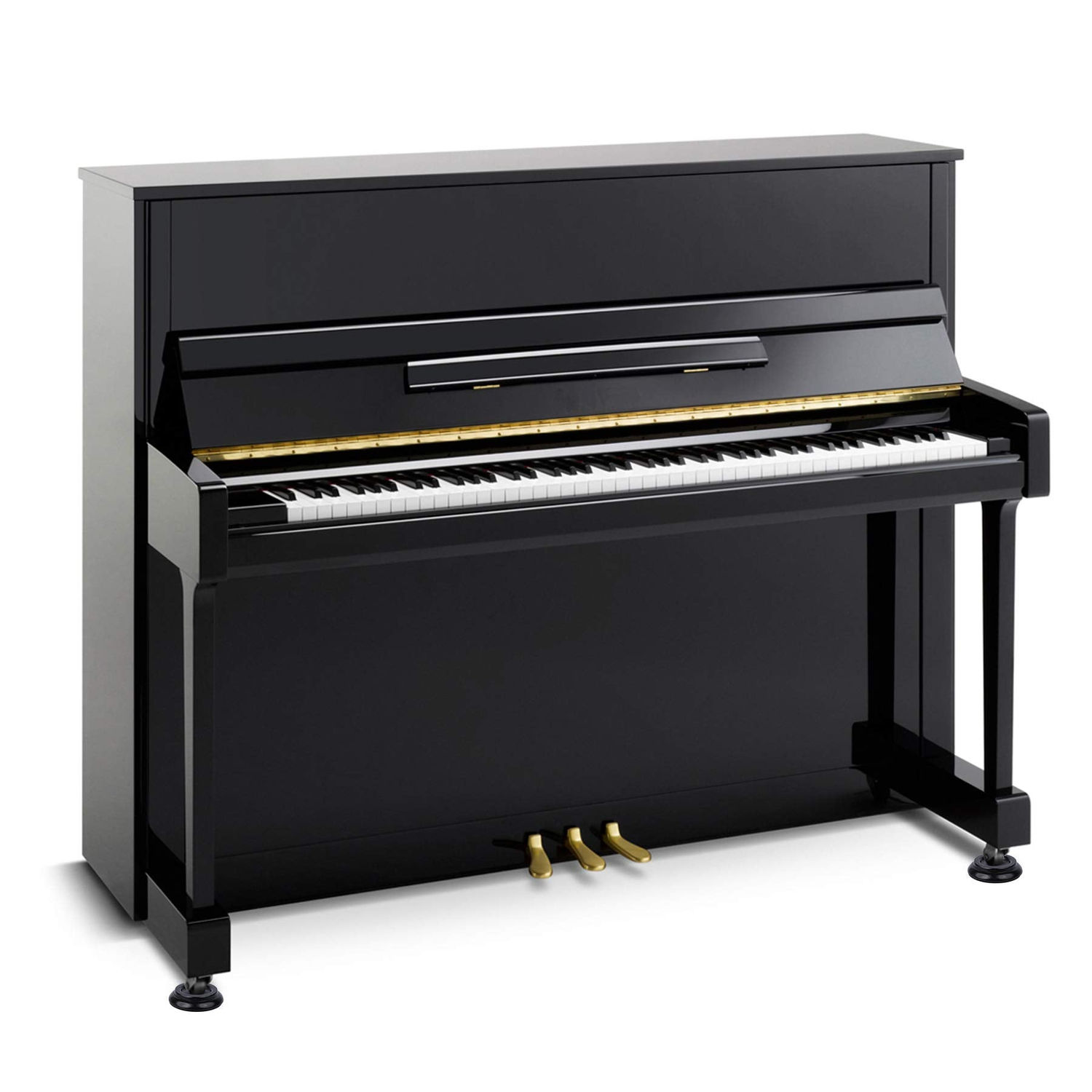 NUEVEN Solid Wood Piano Caster Floor Protectors Cups with Non-Slip & Anti-Noise