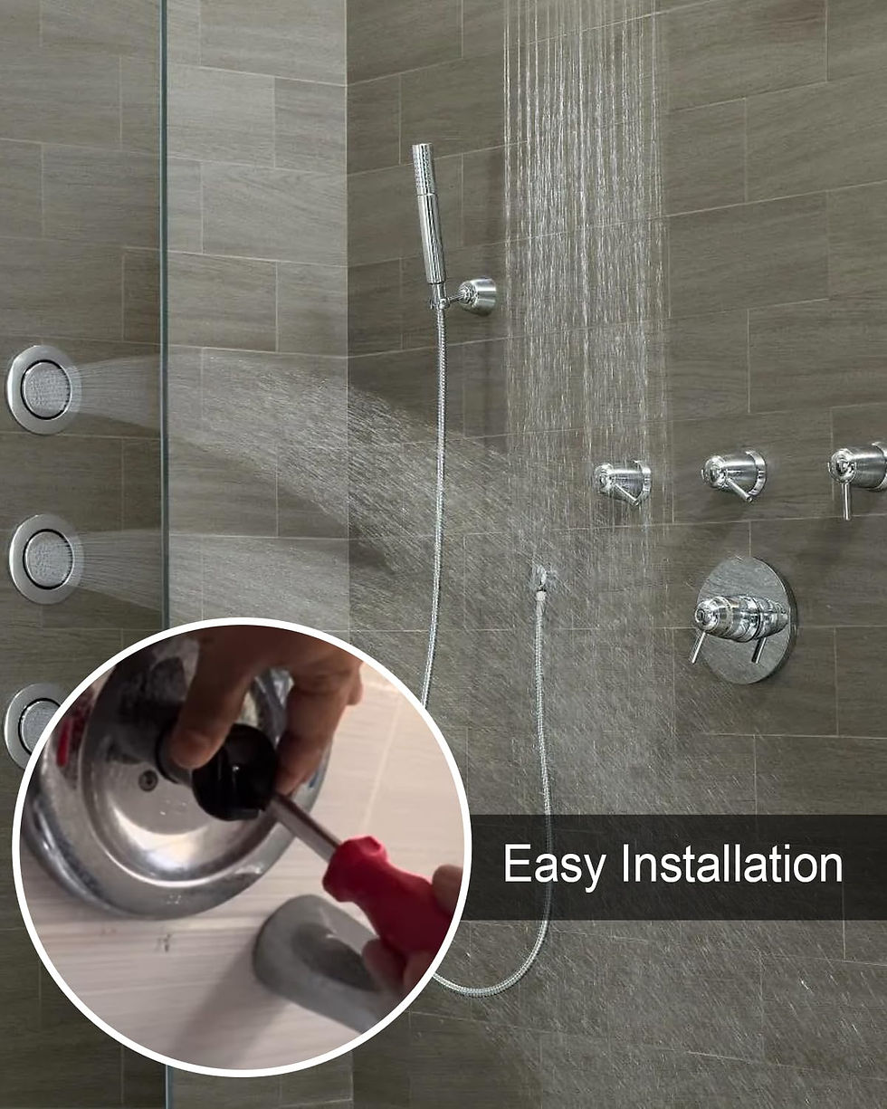 Thumbnail: 2 Pcs Stop Tube and Kit Fit for Handle Tub Shower Faucet Valve 96987 Temperature