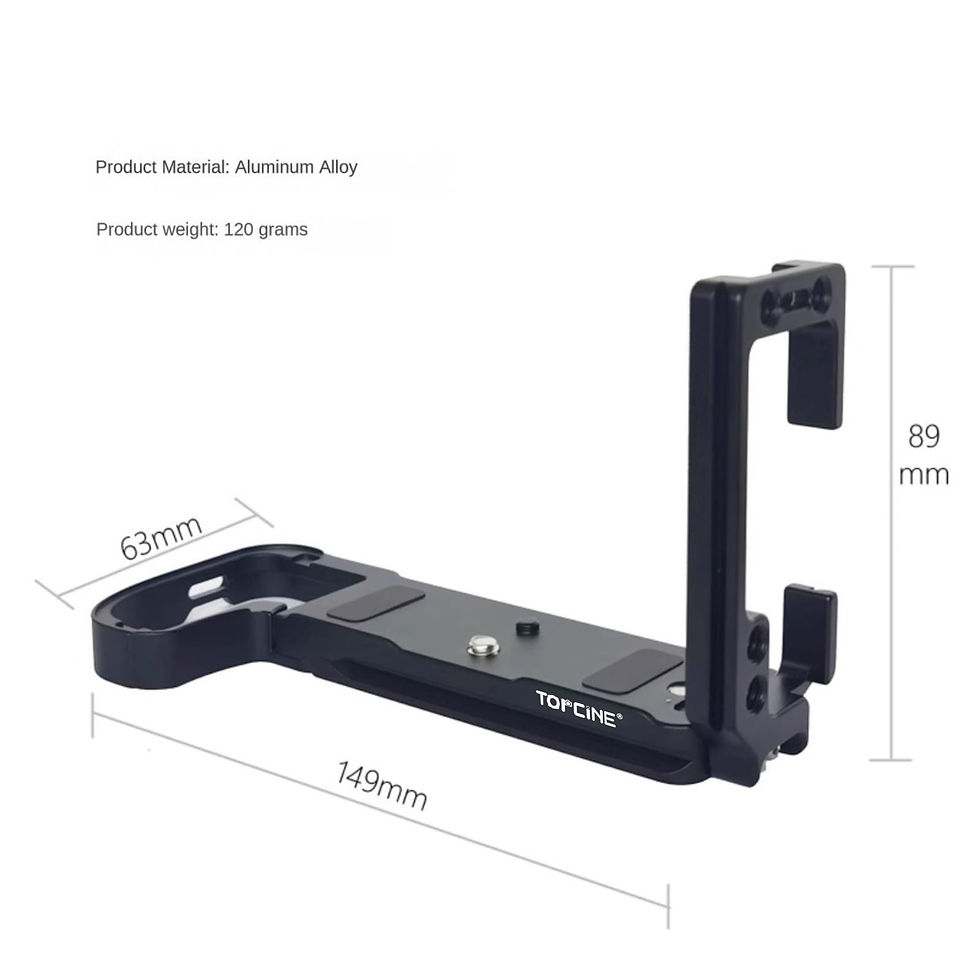Thumbnail: Z6III L Plate for Nikon Z6 Mark III, Quick Release Arca Plate for DJI RS4