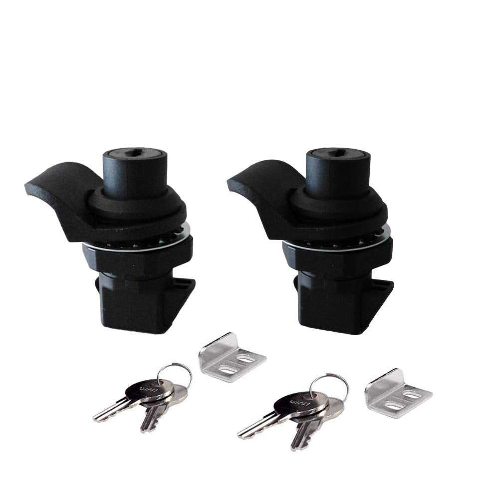 WJSKDQ SZYNLIF Push Button Latch Locks Key Alike for Boat Tool Box, Electronic