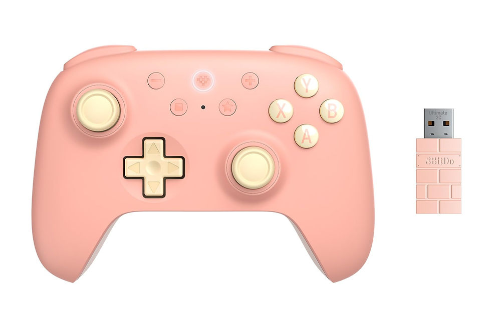 Thumbnail: 8Bitdo Ultimate 2C Wireless Controller for PC/Android, 1000Hz, Peach