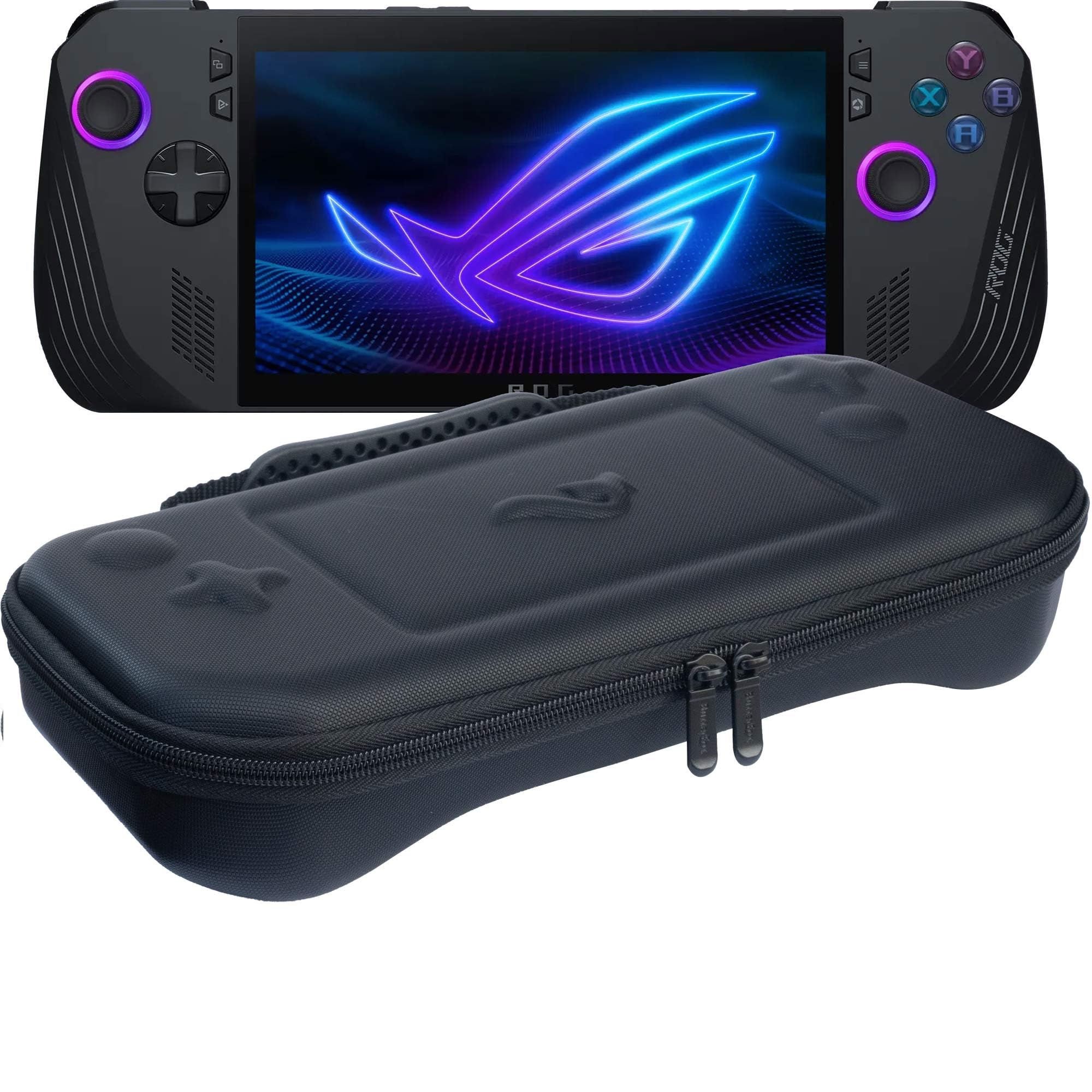 ButterFox Slim Carrying Case Bag for ASUS Rog Ally X - Black/Purple