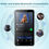 Thumbnail: innioasis 80GB MP3 Player with Bluetooth, 4" Screen, Parental Controls