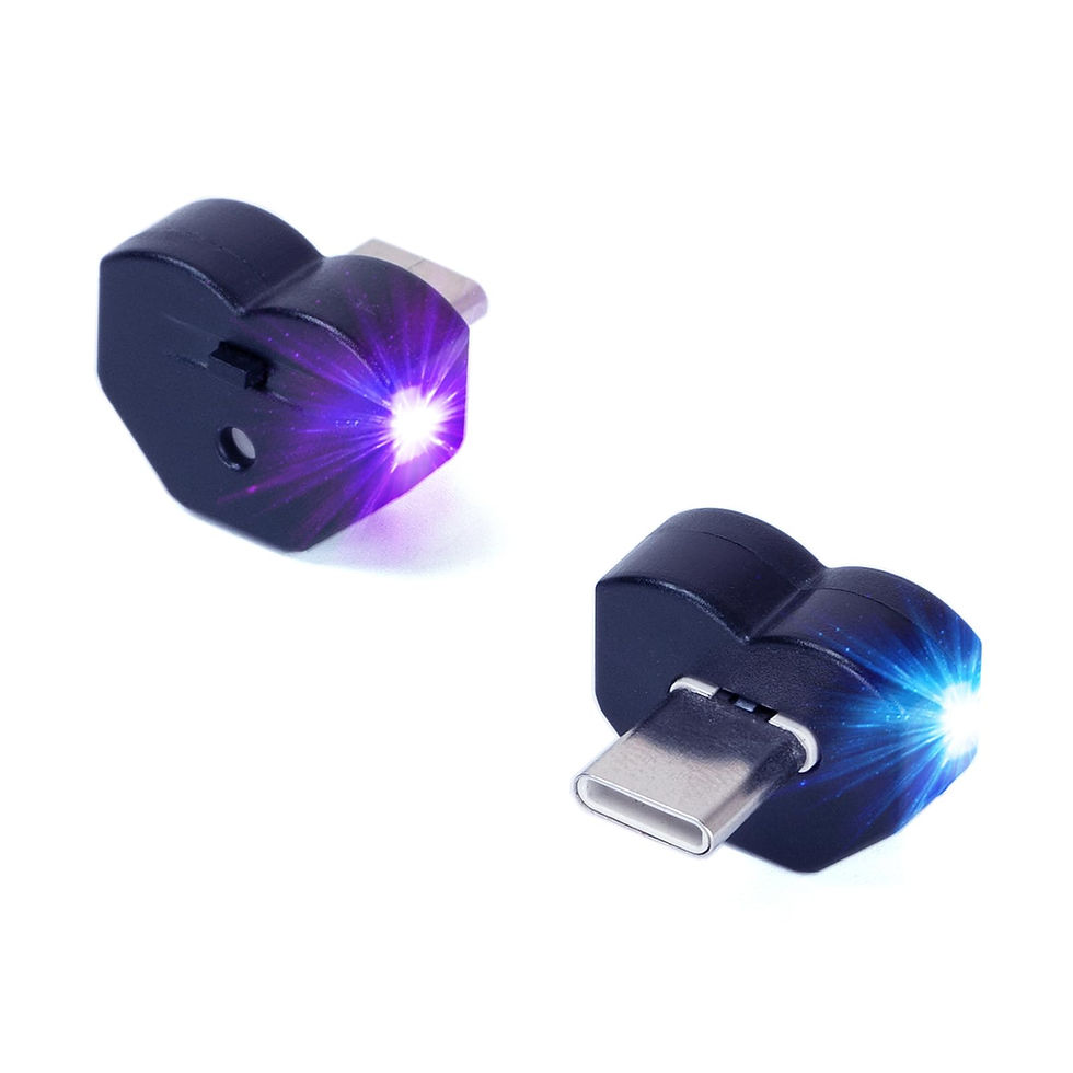 Thumbnail: Mini USB Type C LED Light 8 Color RGB for Phone Laptop Keyboard Night Lamp (2)