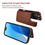 Thumbnail: iPhone 16 Pro Max Brown Wallet Case, PU Leather Kickstand, Card Holder, 6.9 Inch
