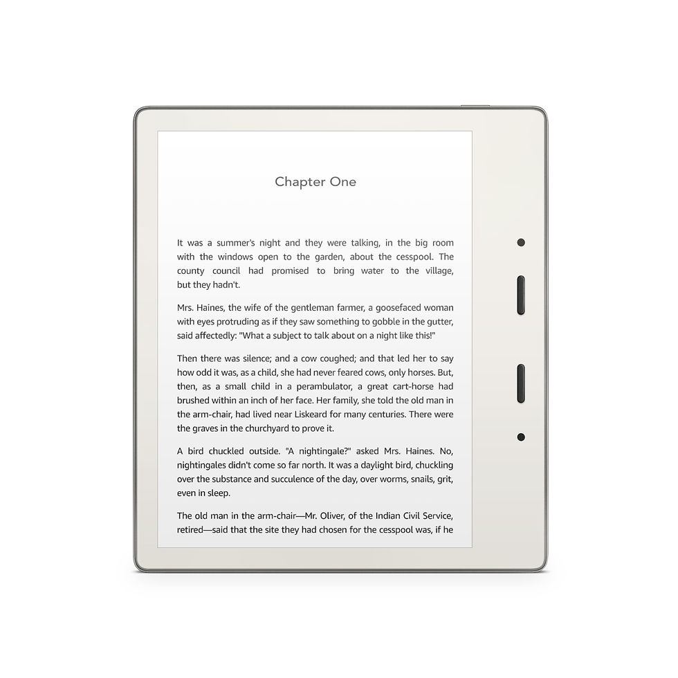 Thumbnail: Tacky Kindle Oasis Skin, Off-White Beige Vinyl Decal, 10th Gen (2019)