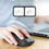 Thumbnail: ProtoArc Wireless Mouse Jiggler, USB C Rechargeable Slim Mouse for Laptop, Gray