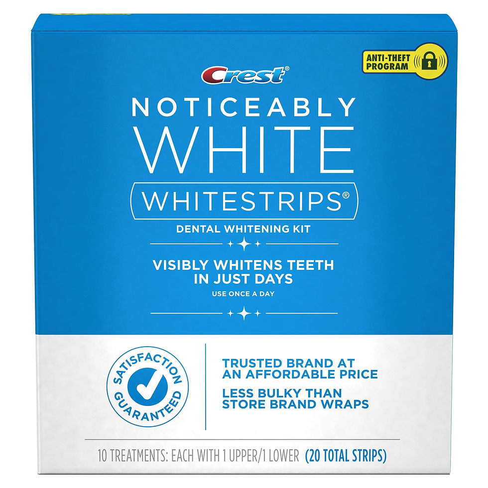Thumbnail: Crest 3D Whitestrips Teeth Whitening Kit � 20 Strips, 10 Count Pack