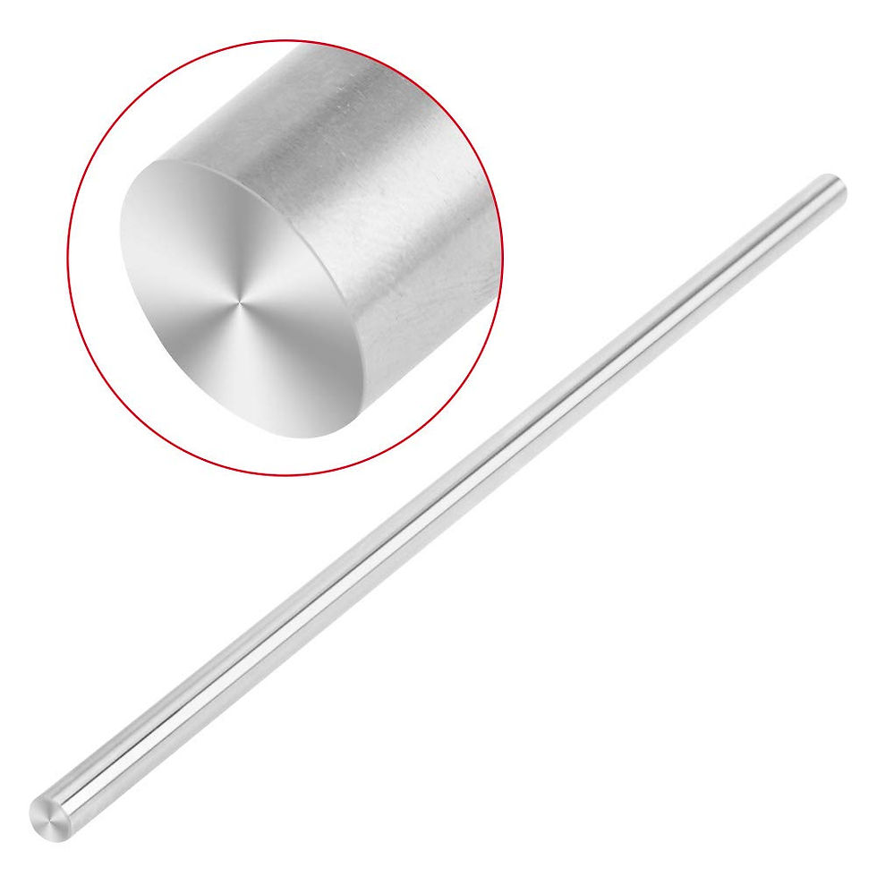 Thumbnail: Oumefar Steel Rod * Hardened Round Linear Motion Shaft Bar Piece for Guide