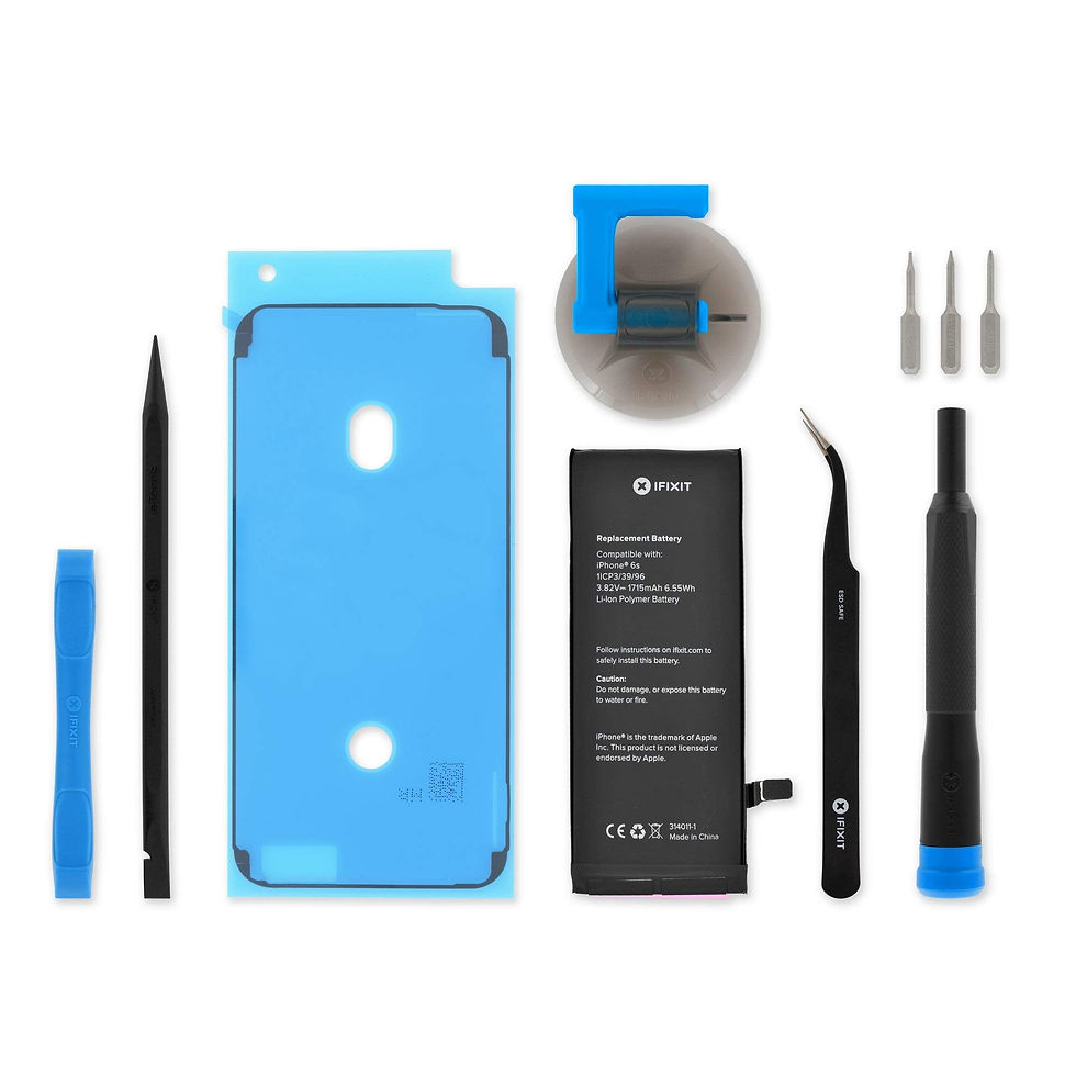 Thumbnail: iFixit Battery Compatible with iPhone 6s - Repair Kit