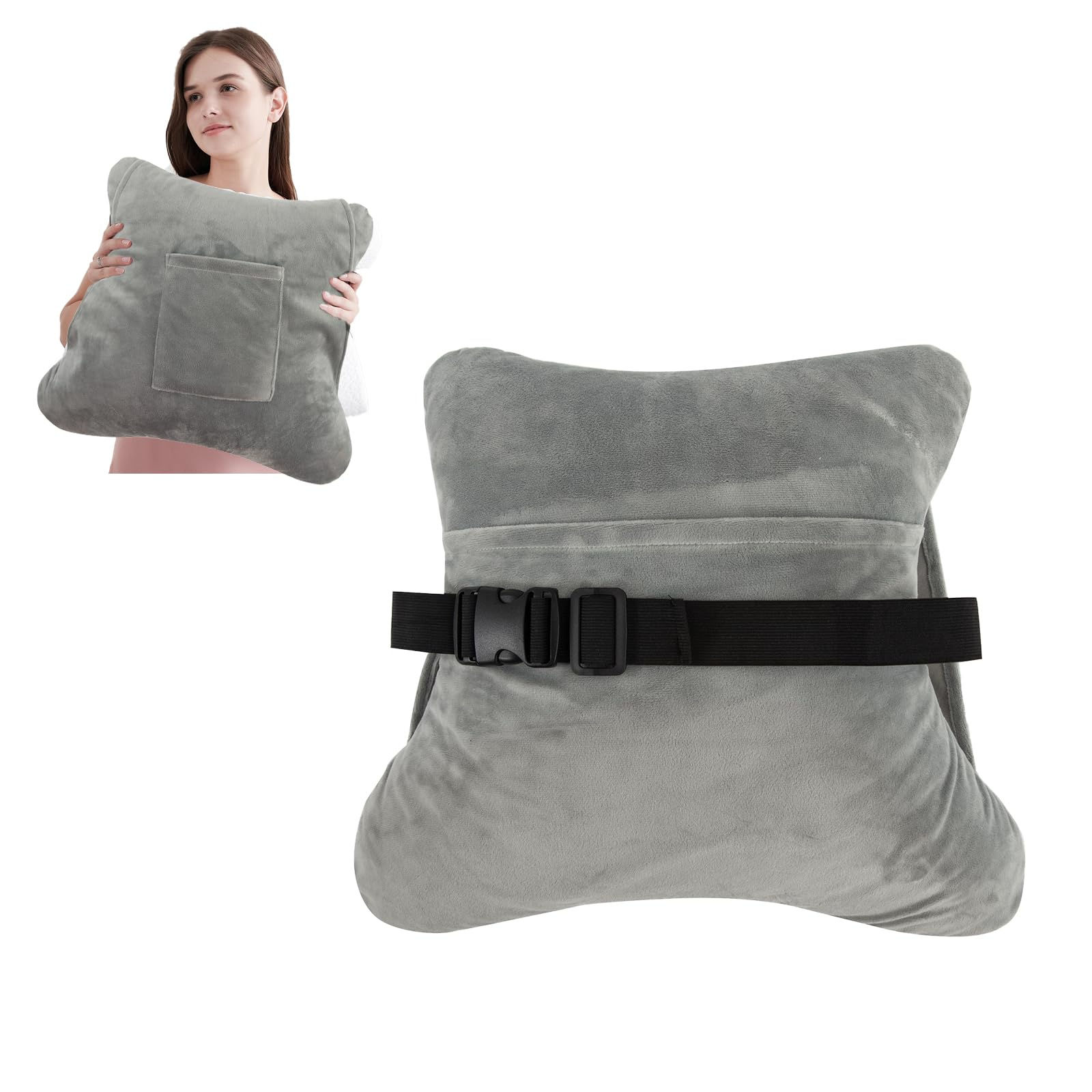 ALNKDH Hysterectomy Pillow, Post-Surgery Comfort, with Pocket