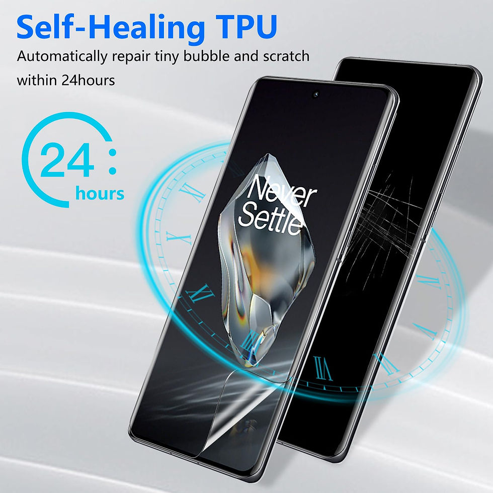 Thumbnail: Screen Protector for OnePlus 12, TPU Film & Tempered Glass, Anti-Scratch