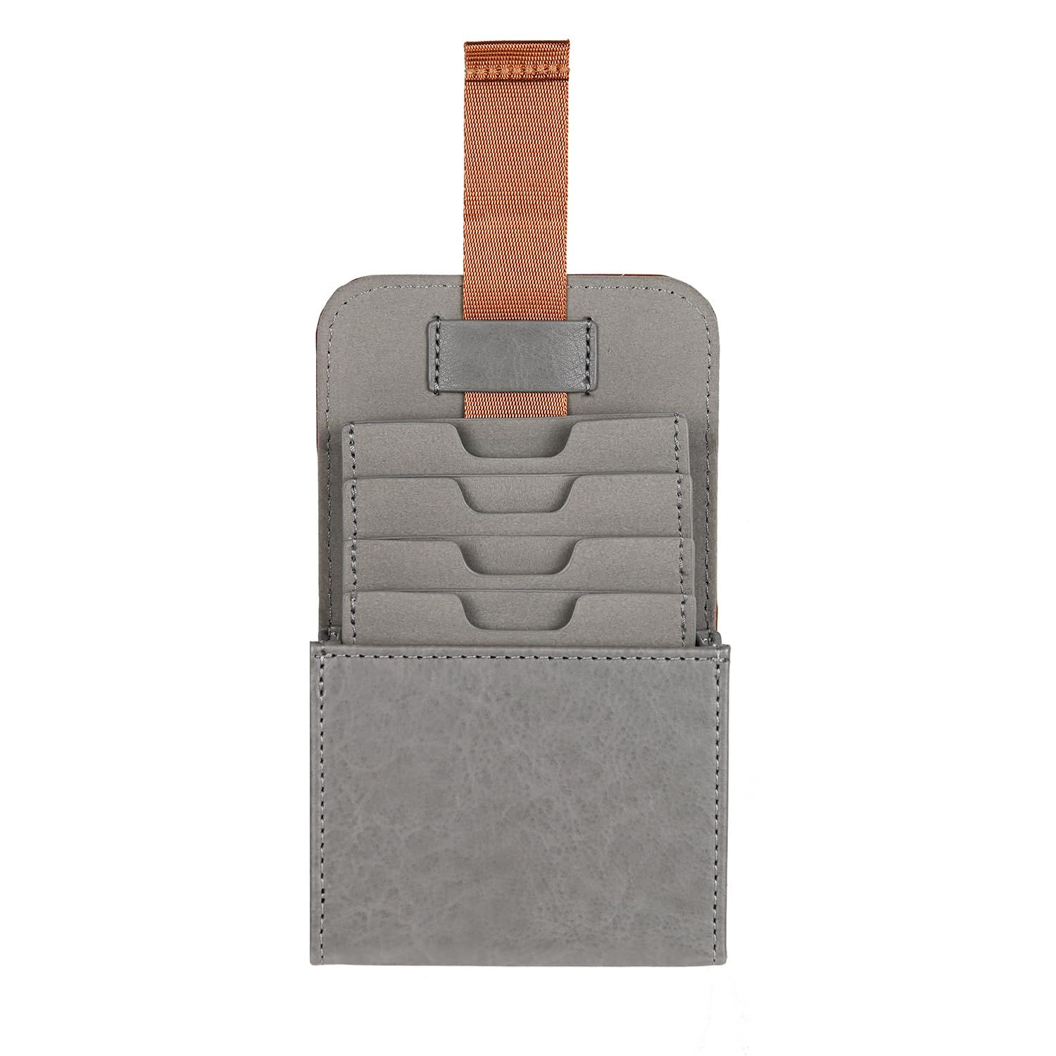 SIOTI Lens Filter Case w/ 4 Pockets, Leather Pouch & Cleaning Cloths