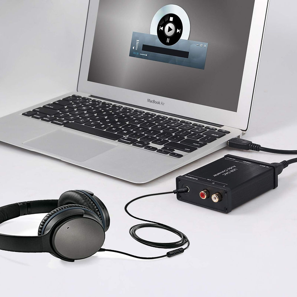 Thumbnail: LiNKFOR USB to SPDIF Coaxial RCA and 3.5mm PCM Windows, Headphone Jack