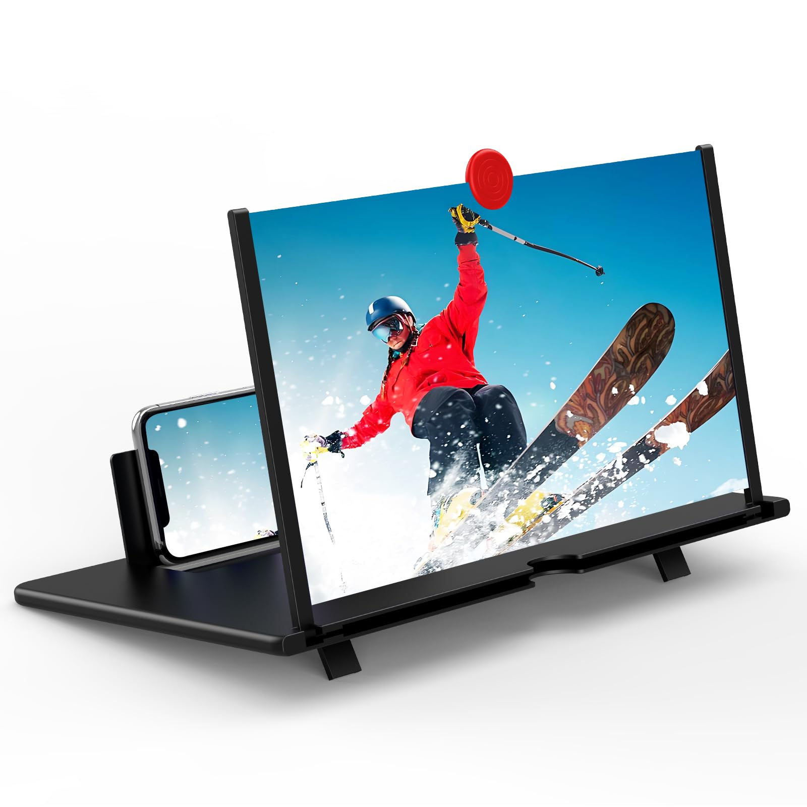 16" Screen for Cell Projector Expander Magnifier Phone,3D Magnifying for