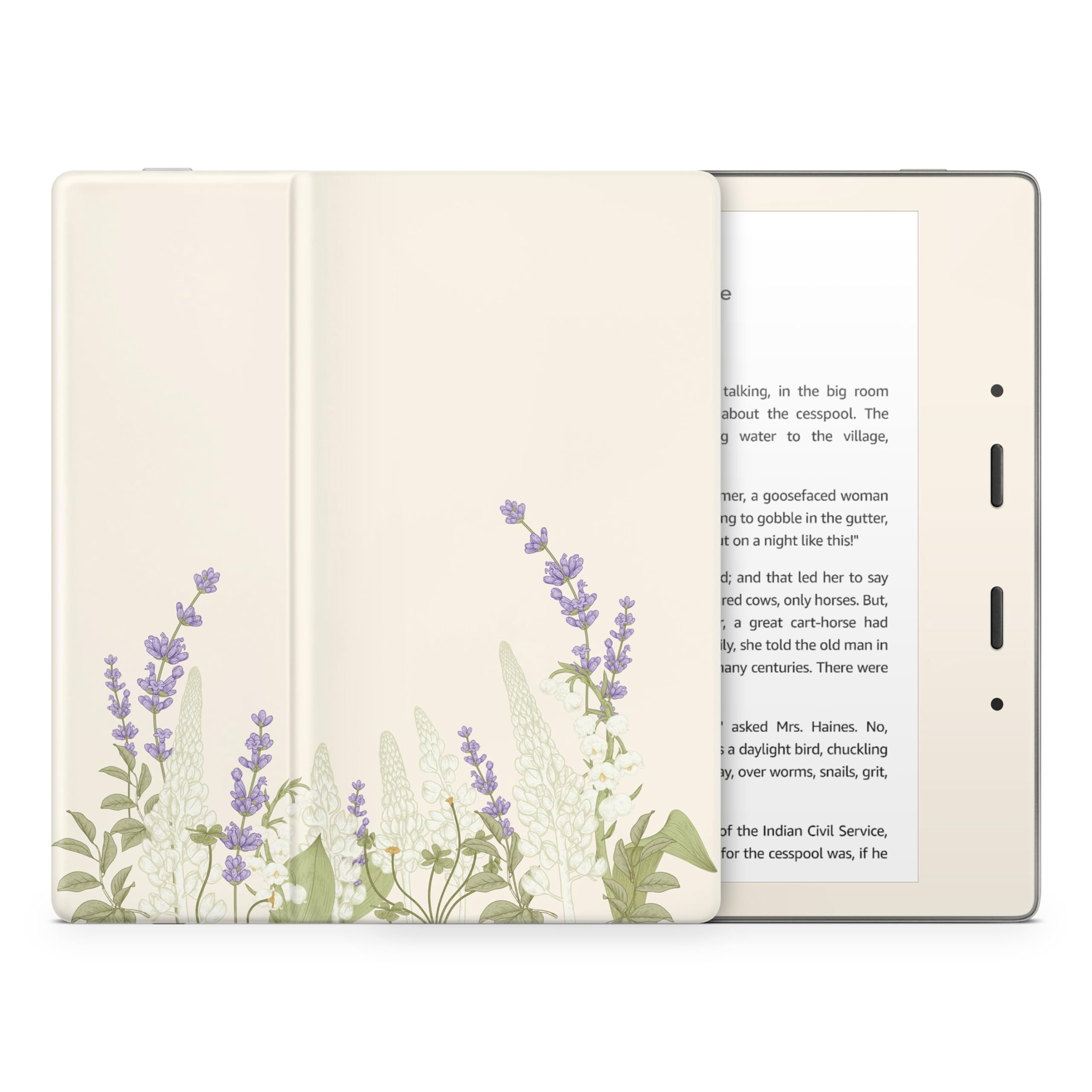 Tacky Design Cherry Blossom Skin for Kindle Oasis (10th Gen, 2019), Beige