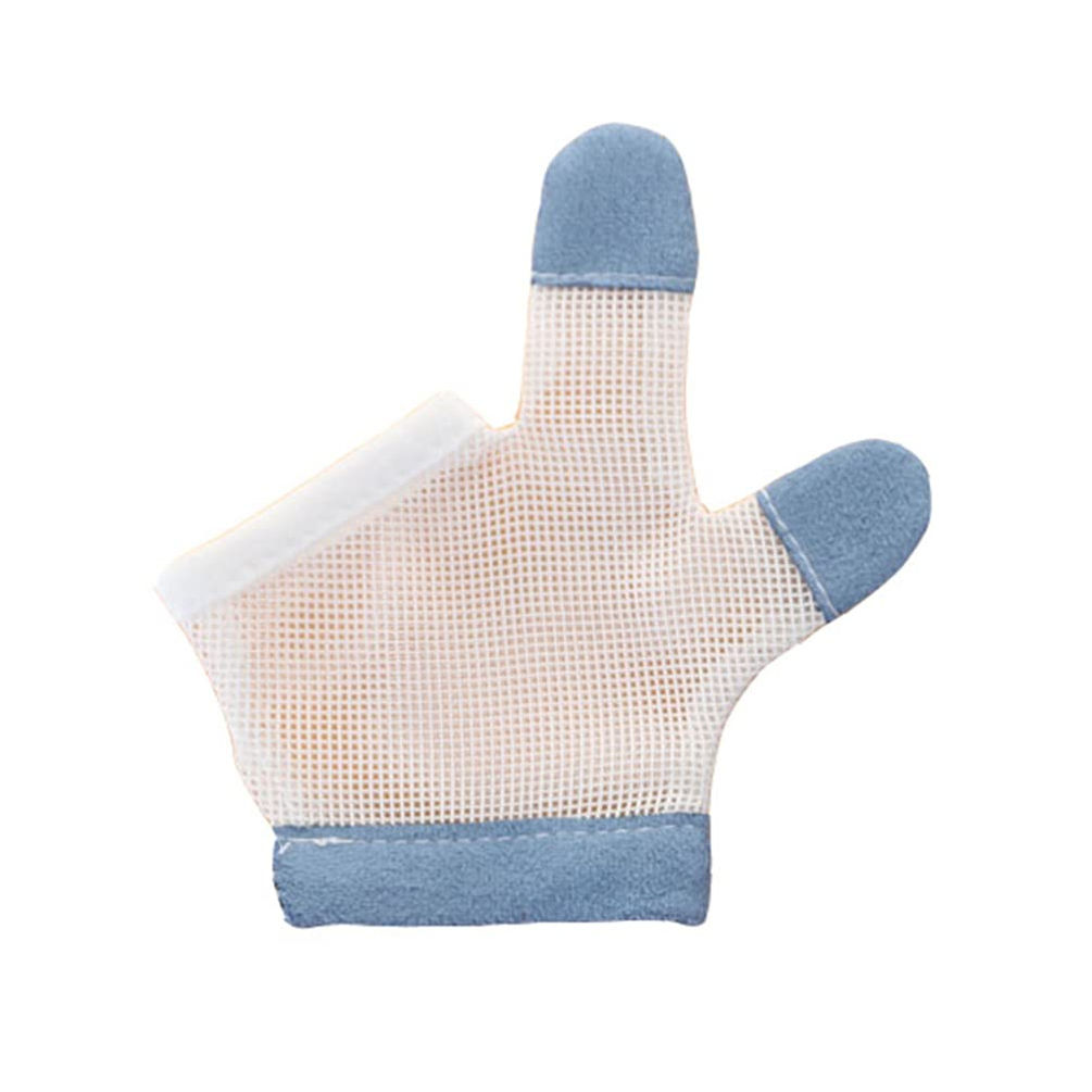 Tomaibaby 1 Pair Kids Thumb Sucking Guard, Finger Sucking Mittens (L, 12.5x7cm)