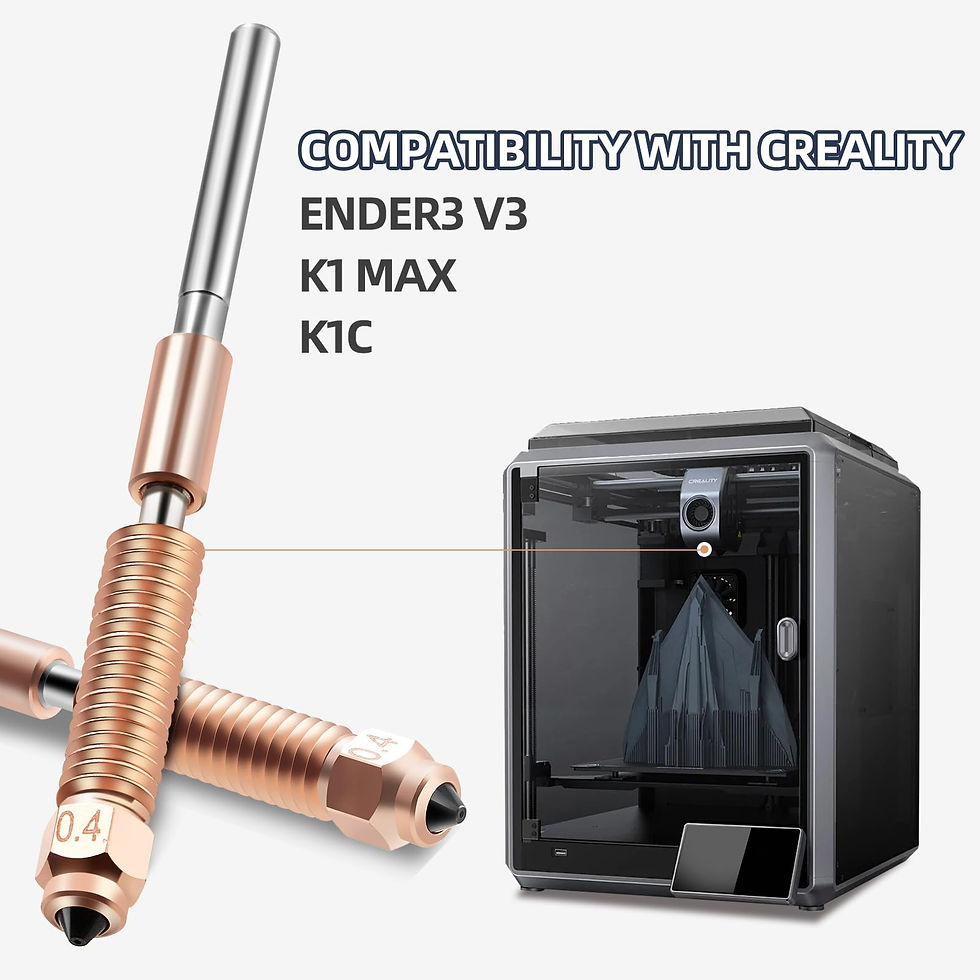 Thumbnail: K1C/Ender Ender Plus Kit with Needles for 3 V3 Nozzle: Creality Unicorn