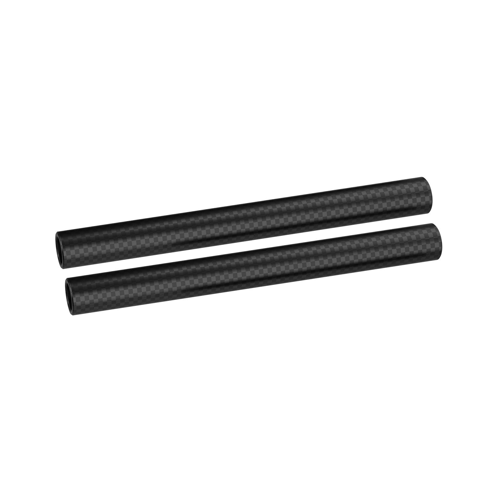 Nitze 15mm Carbon Fiber Rod, 6 Inches 15mm Rod (2 Pcs) - RCF15-150