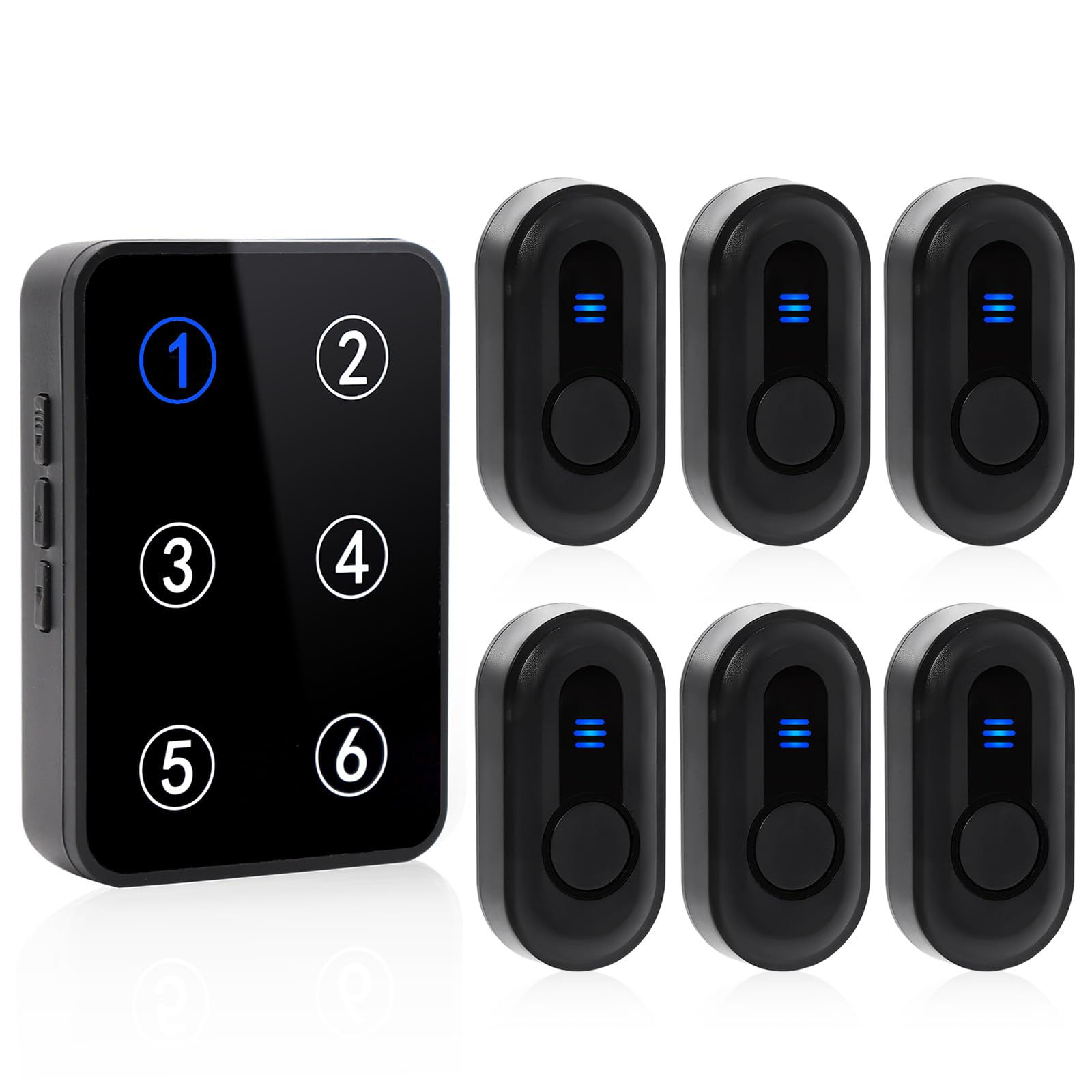 Wireless Call Button Nurse with LED Caregiver Pager System Display for