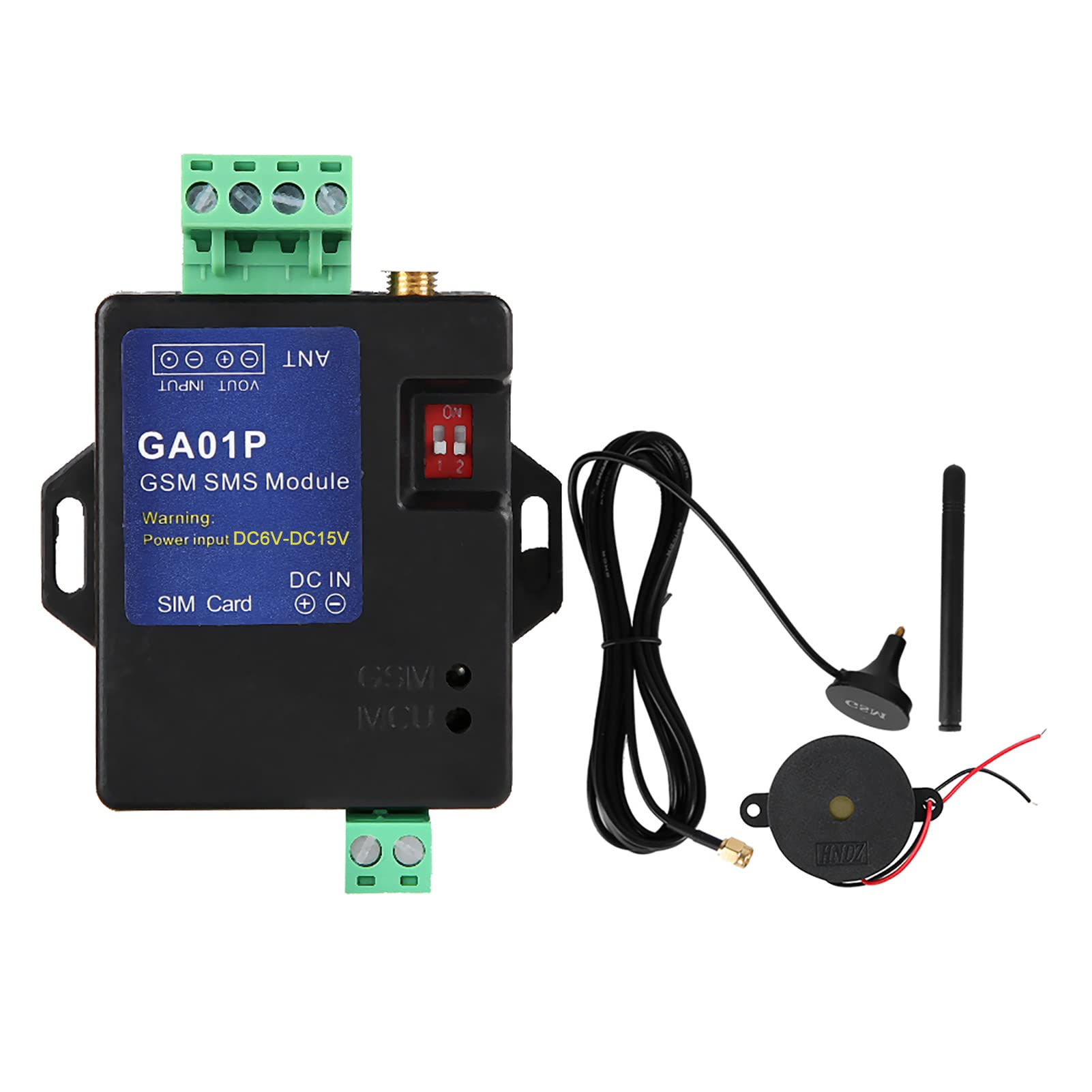 GSM Power Failure Alarm, Send SMS Alert to 6 Preset Phones, Smart & Slim GSM