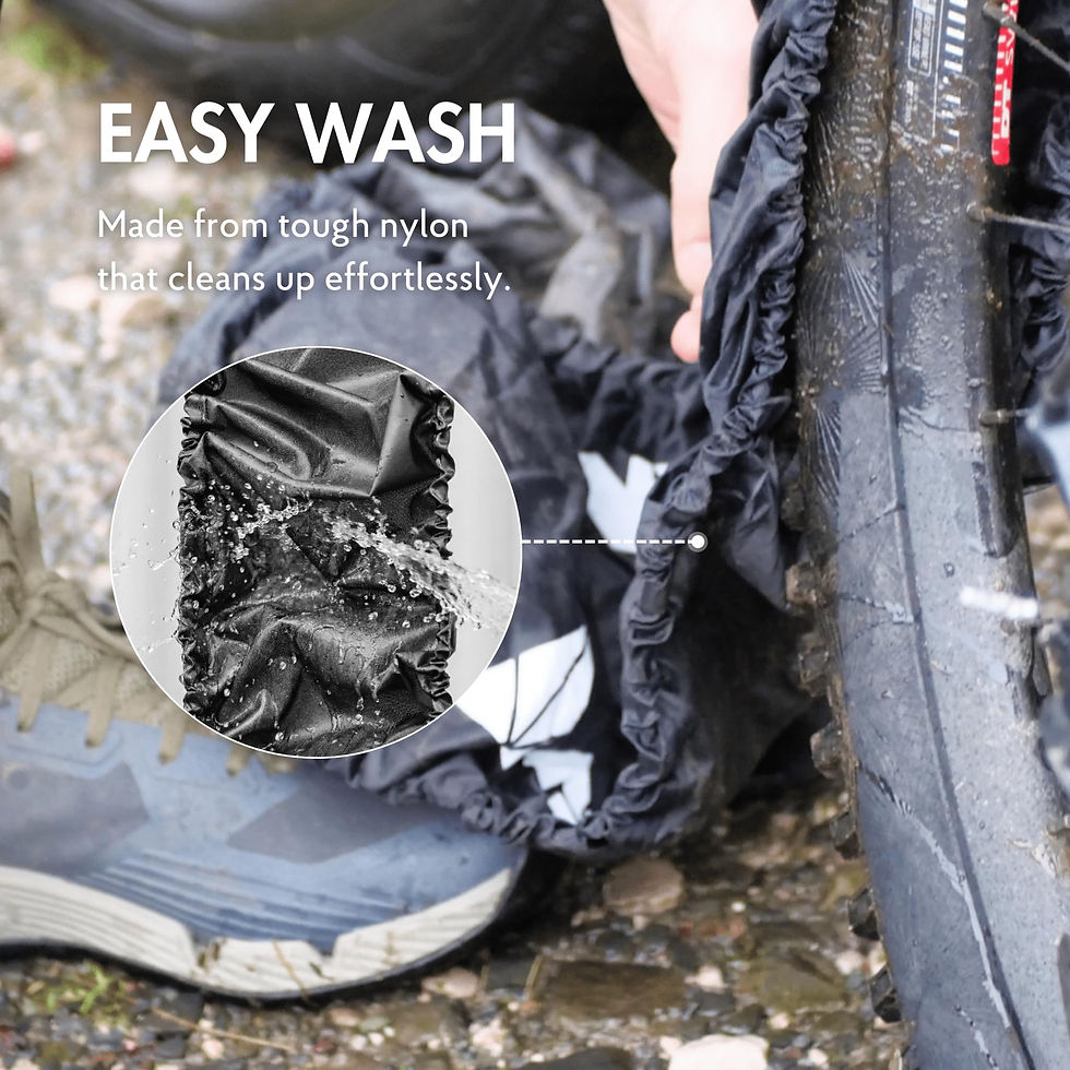 Thumbnail: Granite Crust Bike Tire Covers - Fits 24�29 Inch Mud Bicycle Wheels - &
