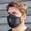 Thumbnail: Muc-Off Black Face Mask, Reusable with Filter, Adjustable Cotton, Large