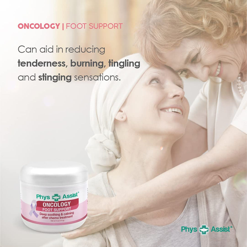 Thumbnail: PhysAssist Foot Support, and Non irritant, Tested. Oncology Soothing, Calming