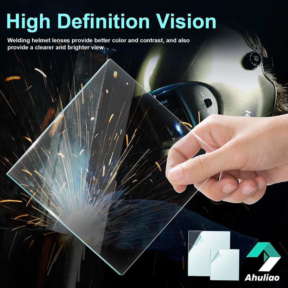 Thumbnail: 3350 Lens for Electric Hood Cover Clear Welding Helmet Lincoln Lenses -