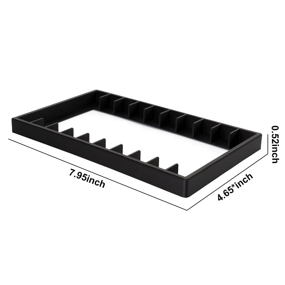 Thumbnail: 2Packs Tape Rack- Slots Audio Holder, Cassette Storage Organizer Durable