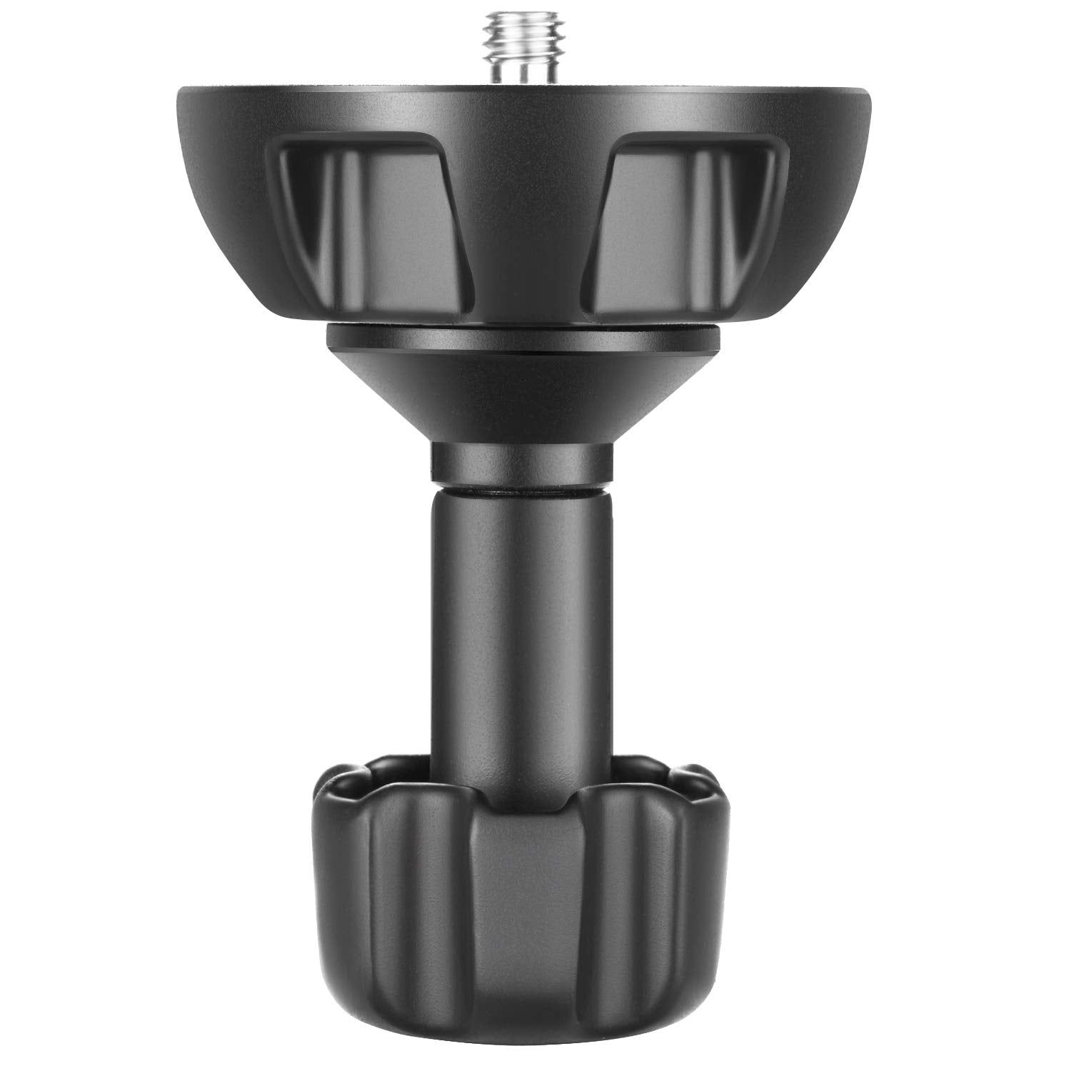 Neewer Bowl Adapter, Half Ball Flat to 75mm Metal 3/8-inch Bowl Adapter